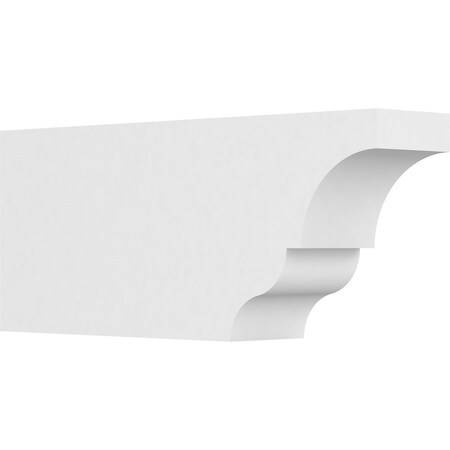 Ekena Millwork Standard Asheboro Architectural Grade PVC Rafter Tail, 5"W X 10"H X 24"L RFTP05X10X24ASH